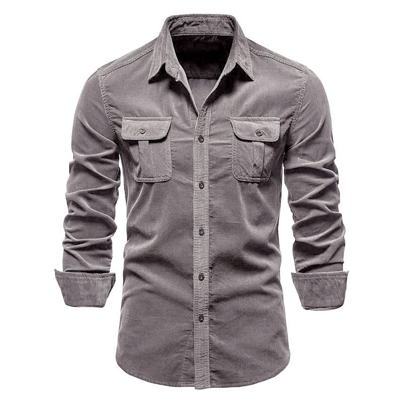 Rowen - Einfaches Herrenshirt mit Taschen