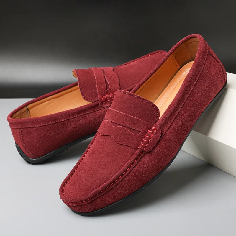 Alex – Wildleder-Mokassins mit Klassischem Design