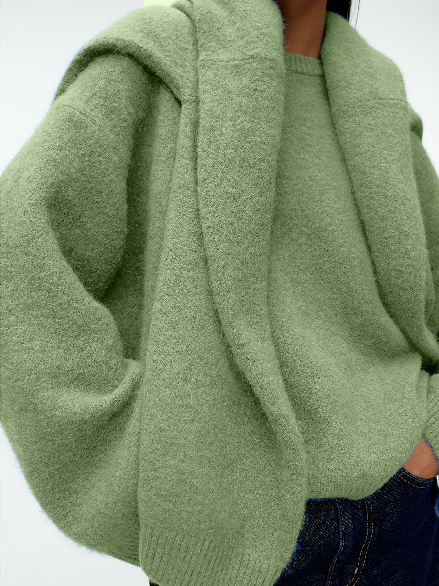 Caelie - Bequemer, dicker Kaschmir-Pullover für Damen