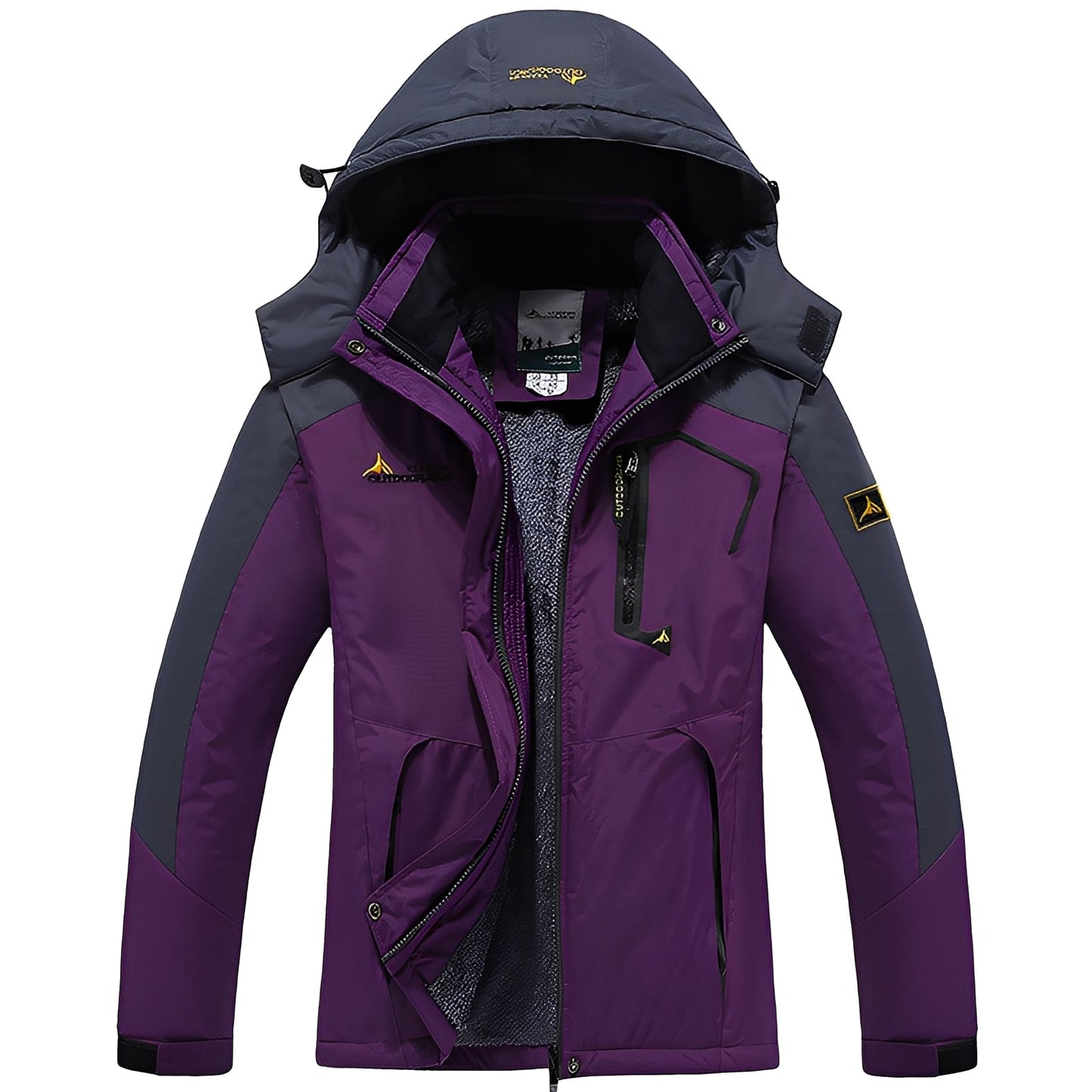 Heather - Stylische, warme Damen-Winterjacke mit Fleece-Innenfutter
