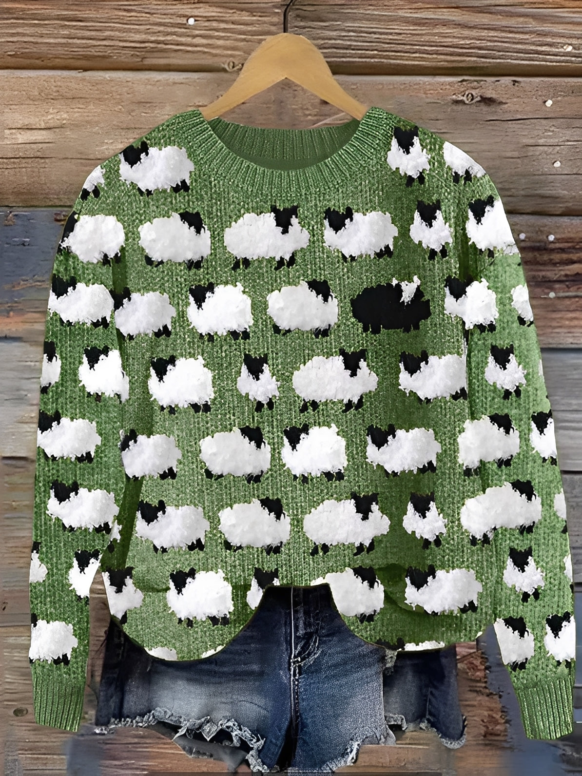 Shannah - Gemütlicher Pullover mit schickem Muster für Frauen