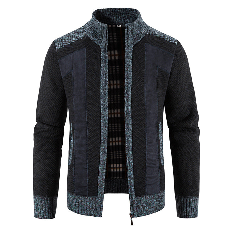 Domenic - Bequeme Herren-Fleecejacke mit Reißverschluss