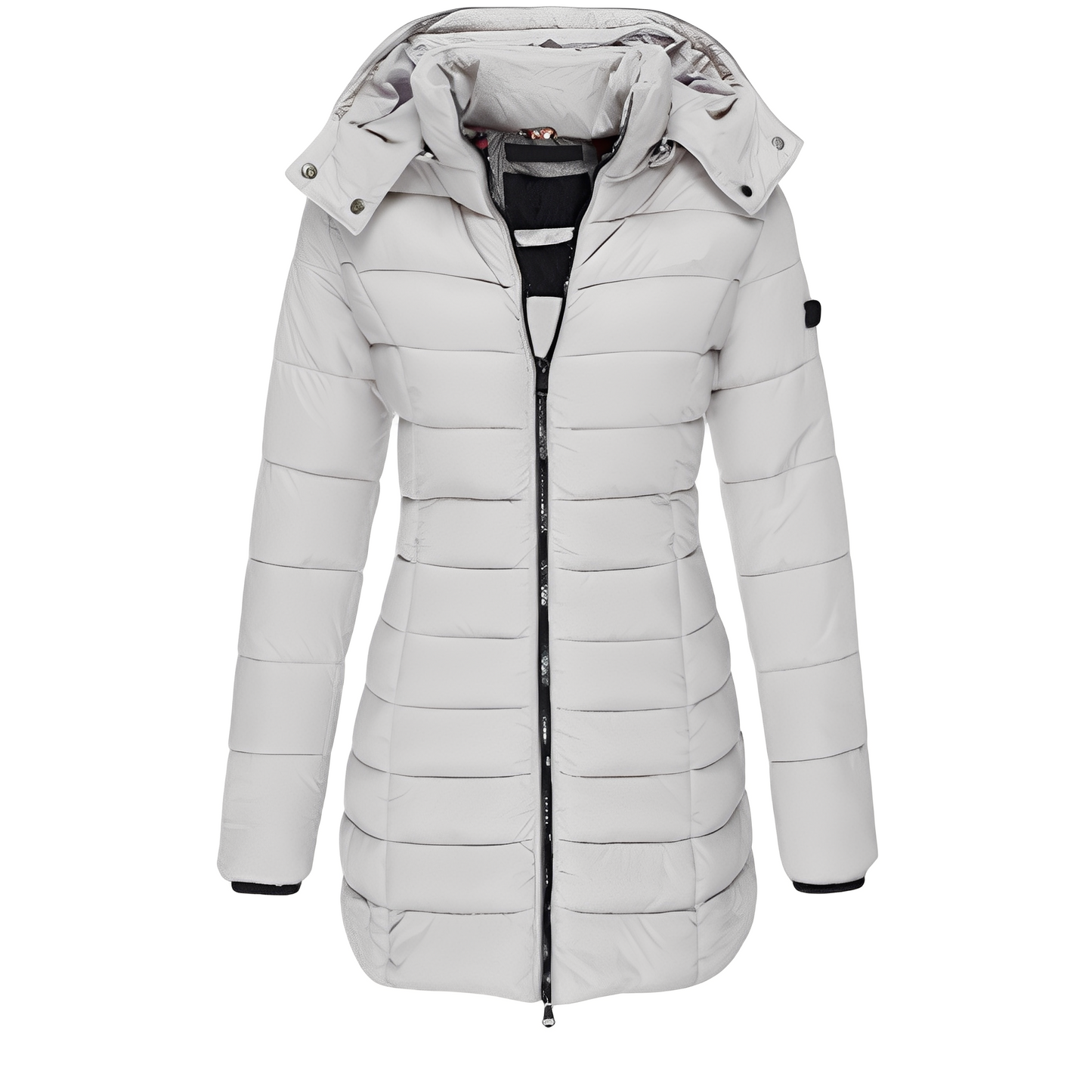 Jazmine - Eleganter, warmer Damenmantel mit Innenfutter
