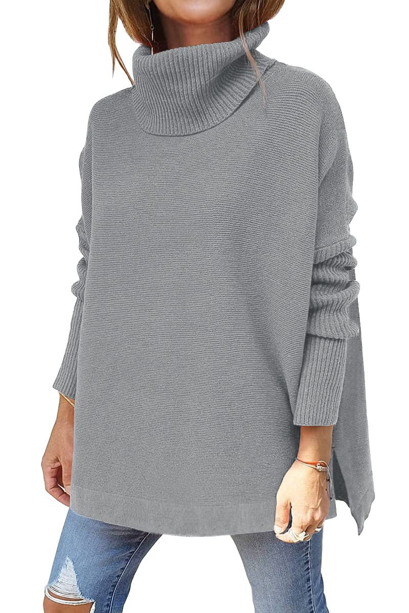 Macey - Damen-Wollpullover mit Rollkragen für mehr Wärme