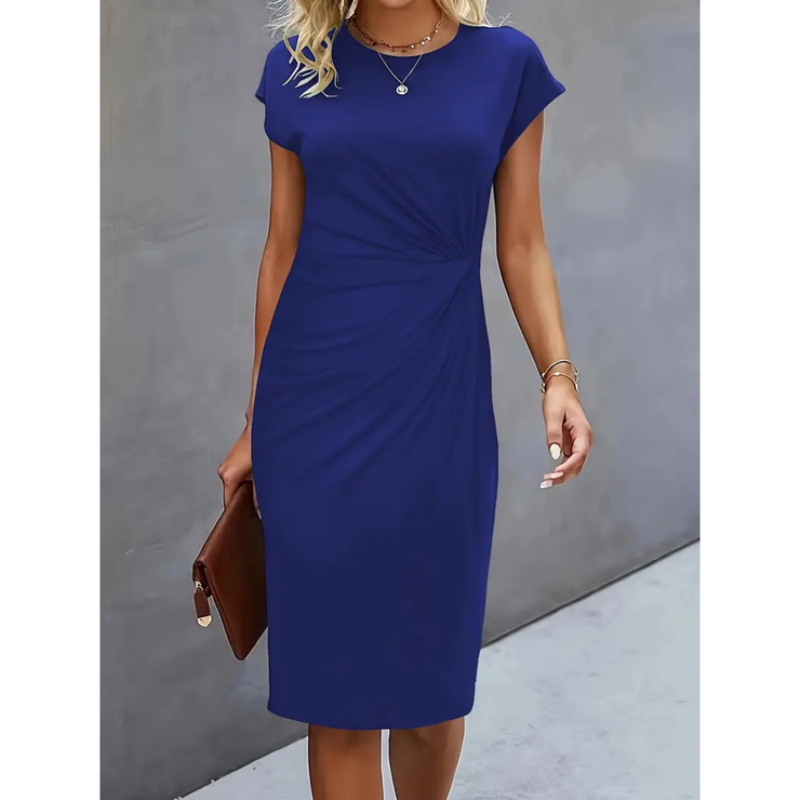 Elina – Schickes Damenkleid mit kurzen Ärmeln