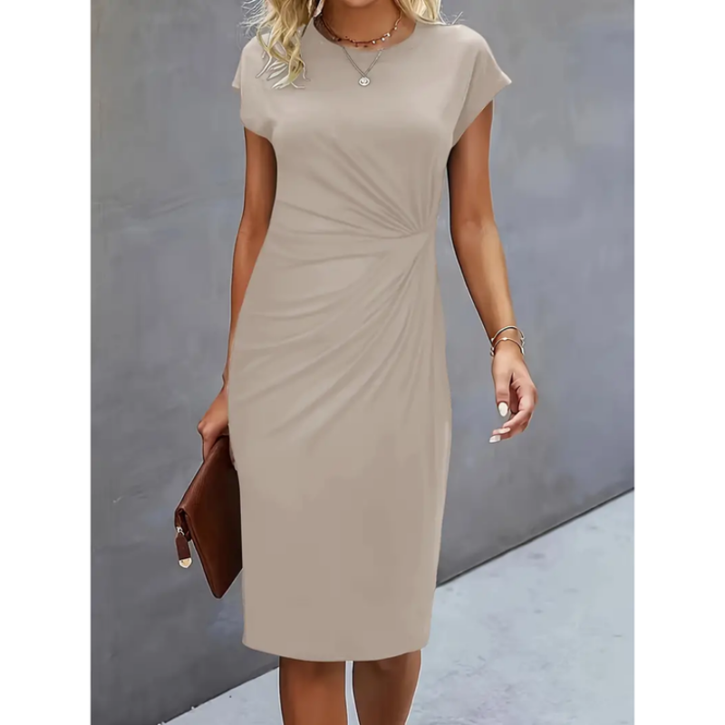 Elina – Schickes Damenkleid mit kurzen Ärmeln