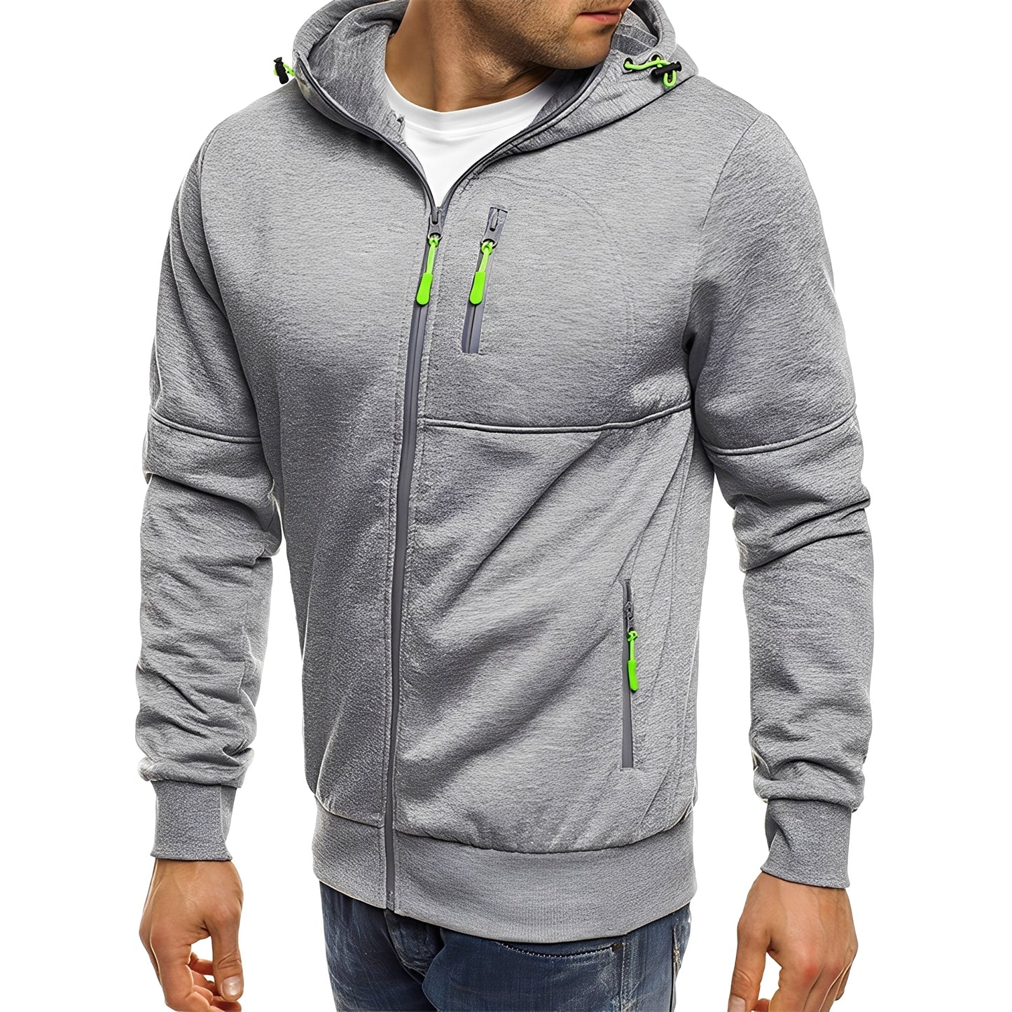 Lowell - Bequeme, modische Herrenjacke mit Kapuze