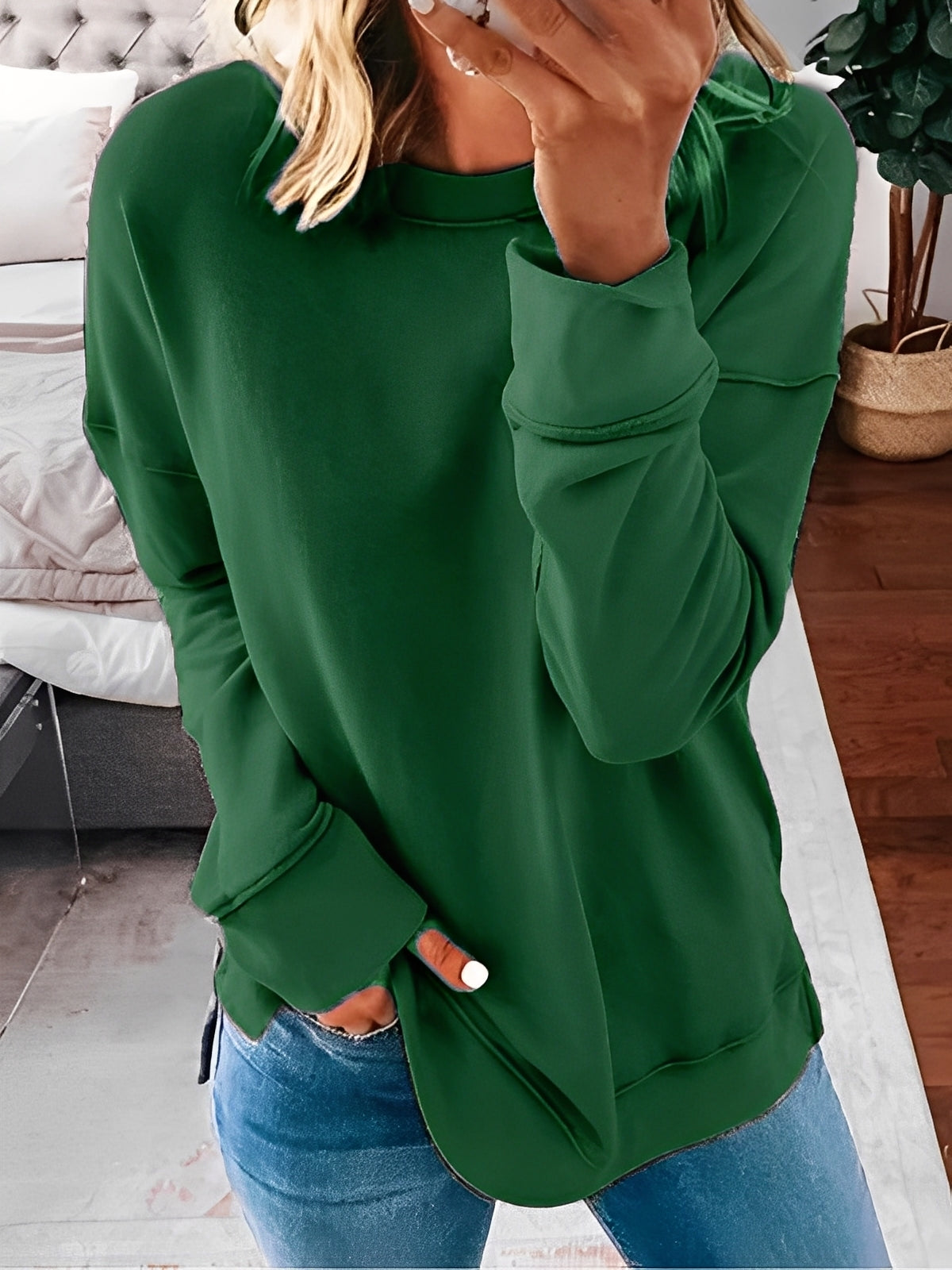 Charnette - Bequemer Retro-Pulli für Frauen
