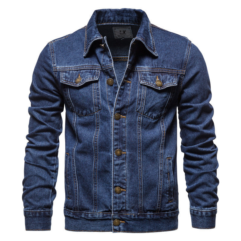 Winton - Zeitlose Herren-Jeans-Truckerjacke