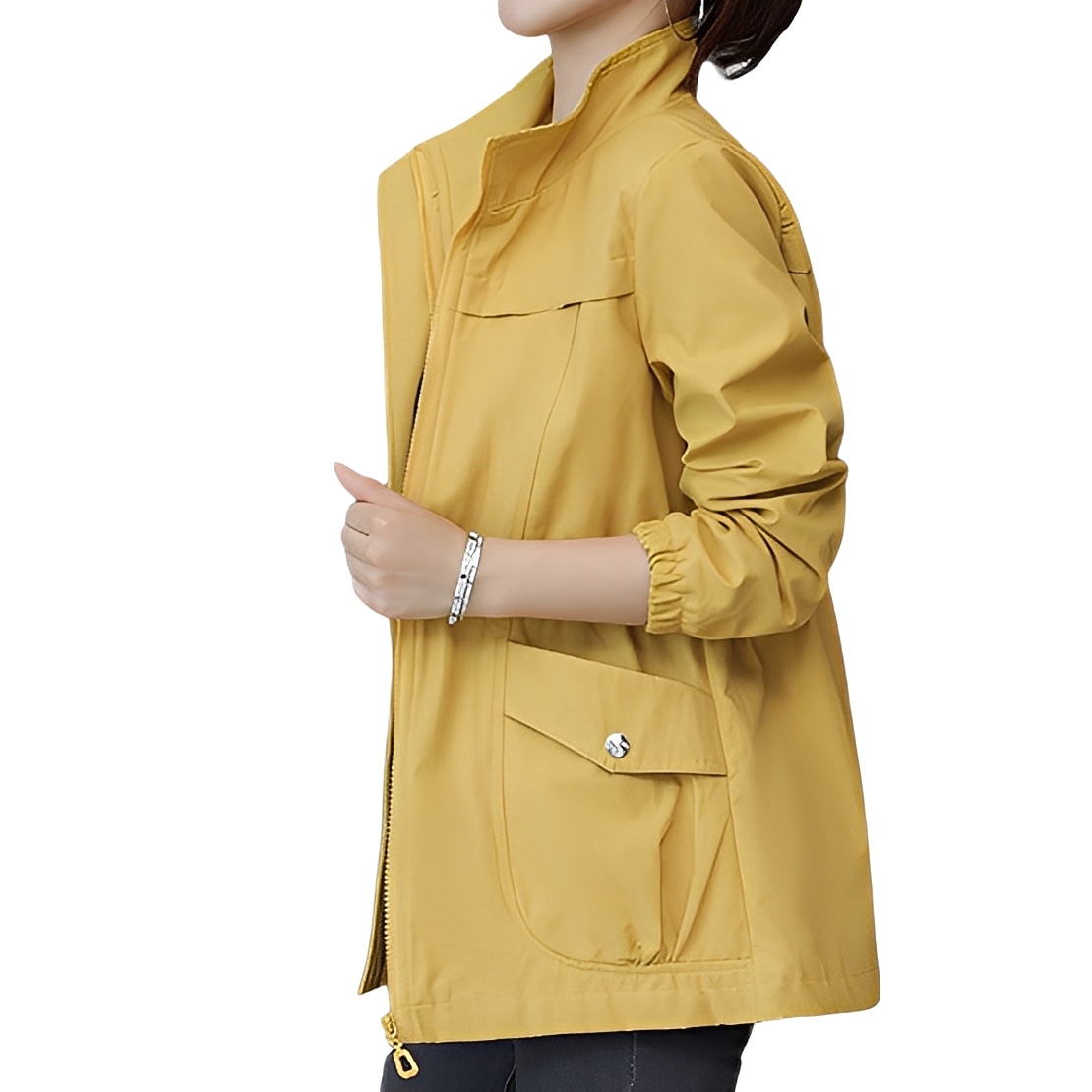 Gwenda - Modische Damenjacke mit anpassbarer Taille