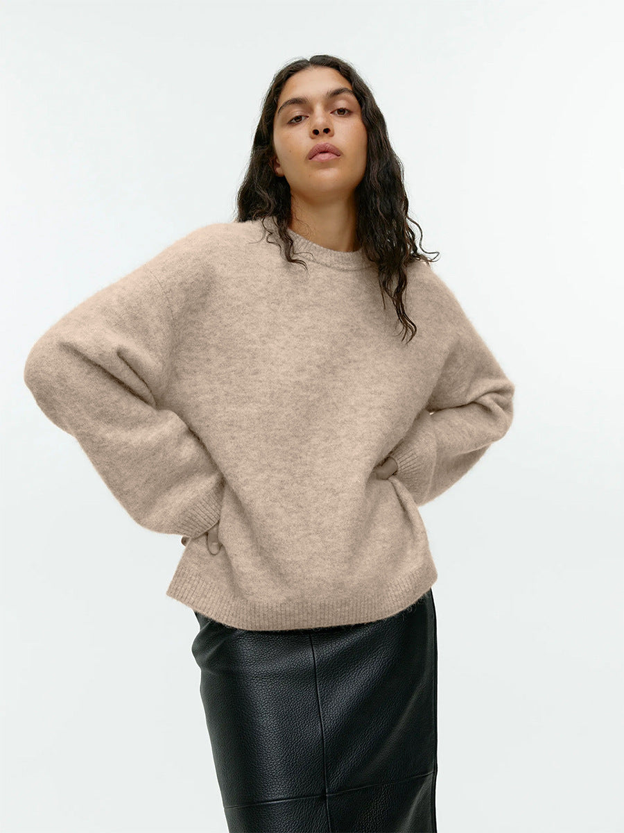 Caelie - Bequemer, dicker Kaschmir-Pullover für Damen