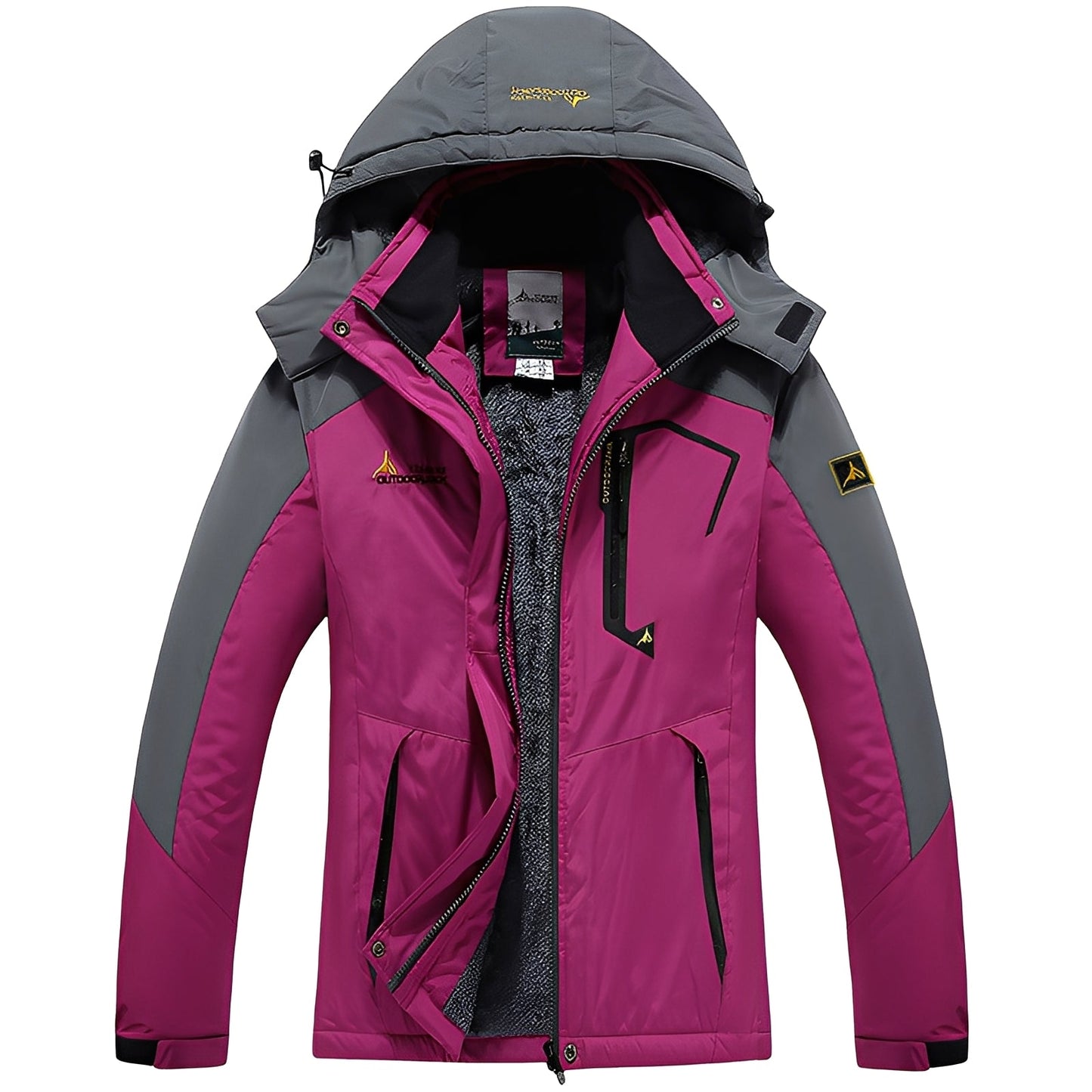 Heather - Stylische, warme Damen-Winterjacke mit Fleece-Innenfutter