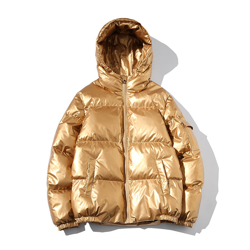 Ormond - Glänzende, warm gefütterte Herren-Winterjacke