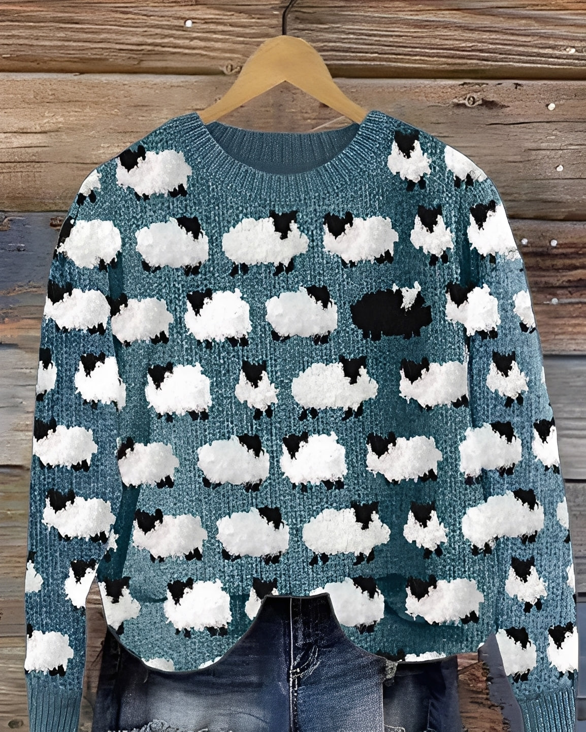Shannah - Gemütlicher Pullover mit schickem Muster für Frauen
