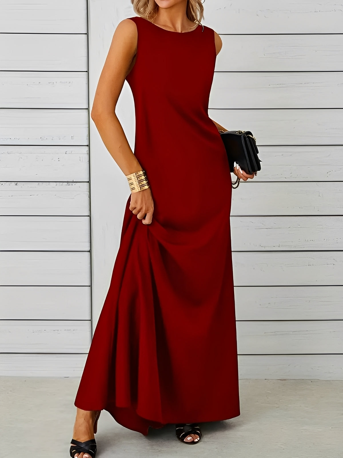 Saranna - Schickes langes Damenkleid