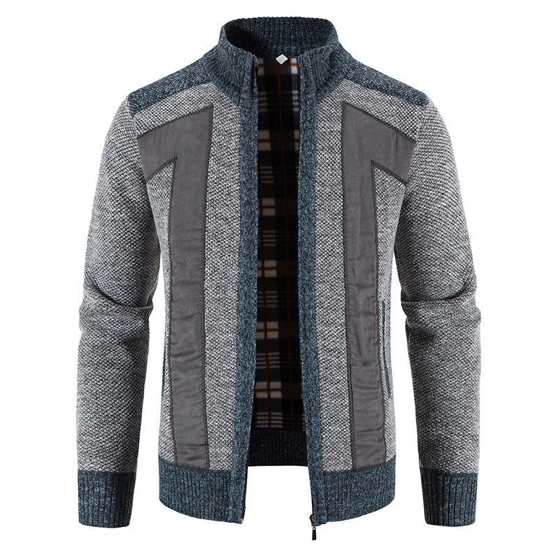 Domenic - Bequeme Herren-Fleecejacke mit Reißverschluss