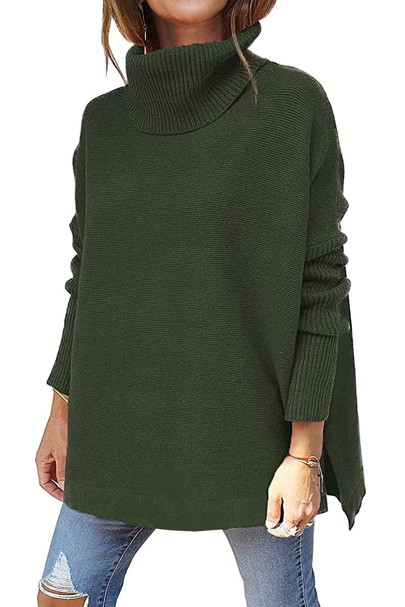 Macey - Damen-Wollpullover mit Rollkragen für mehr Wärme