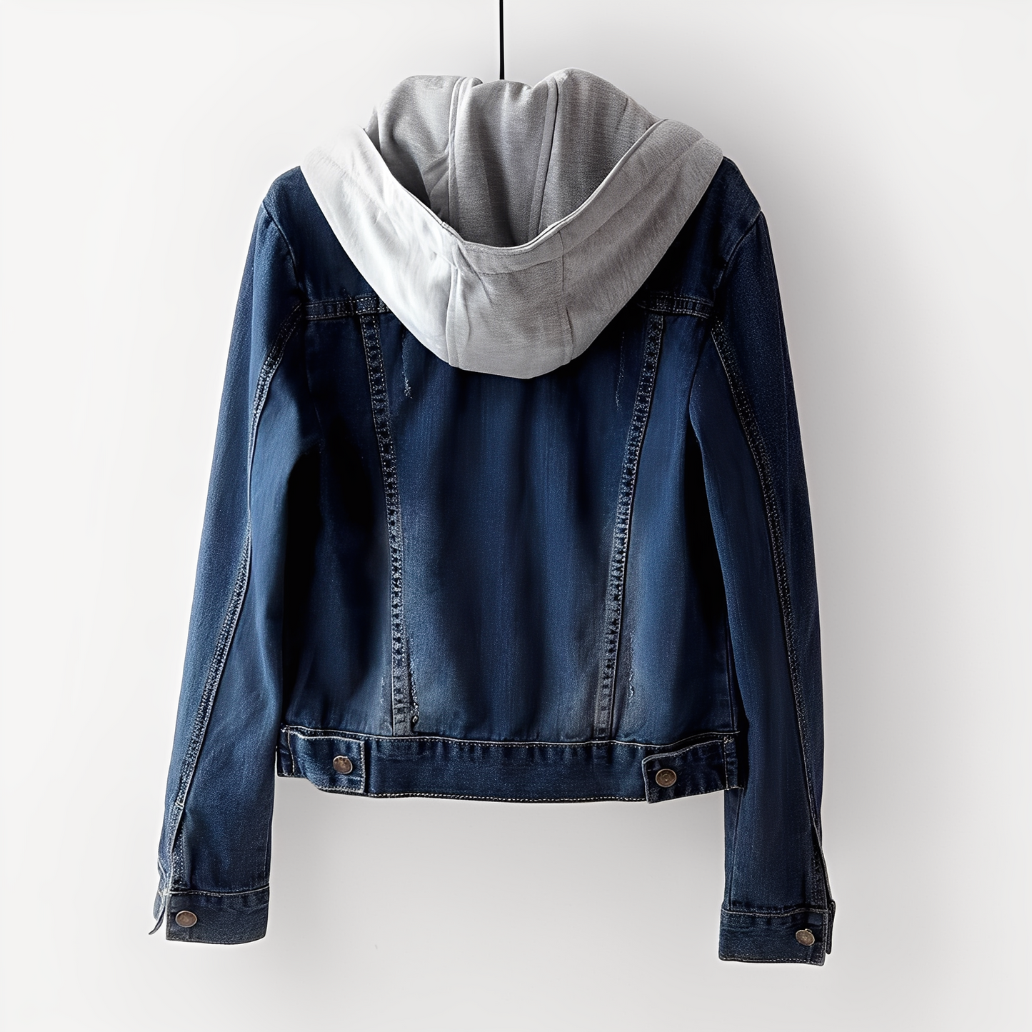 Karolyn - Stylische Damen-Jeansjacke mit Kapuze