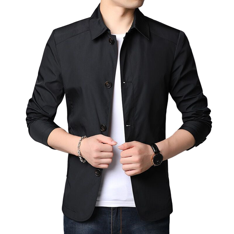 Nathan - Stylische Männerjacke mit Revers