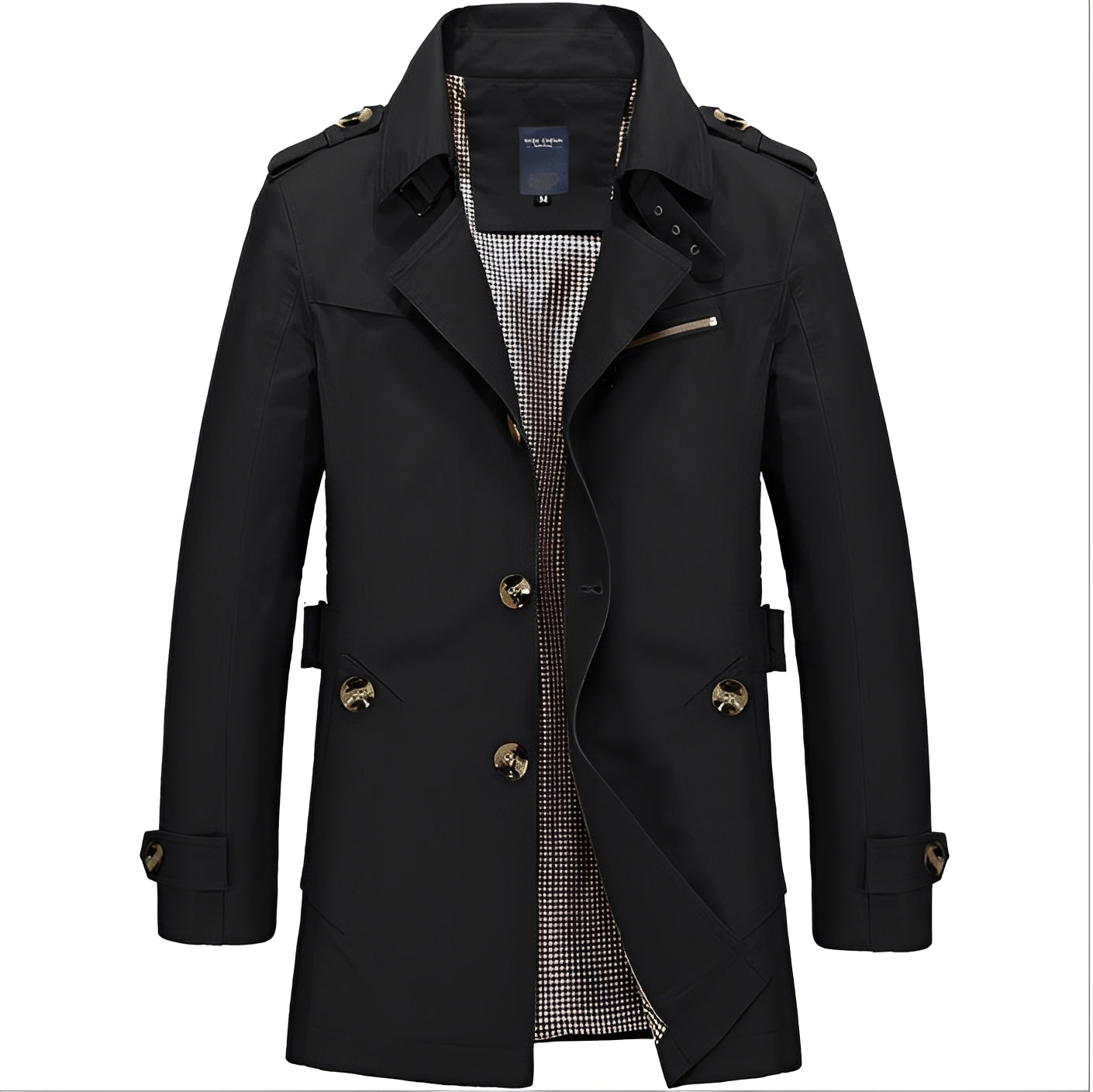 Kolton - Stilvoller Windjacken-Trenchcoat für Männer