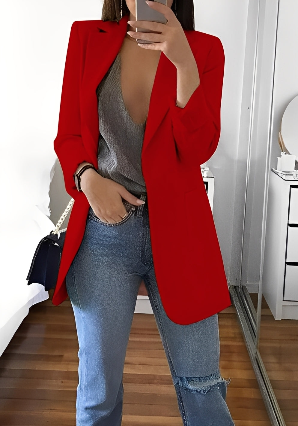 Stephanie - Eleganter, schmaler Blazer für Damen