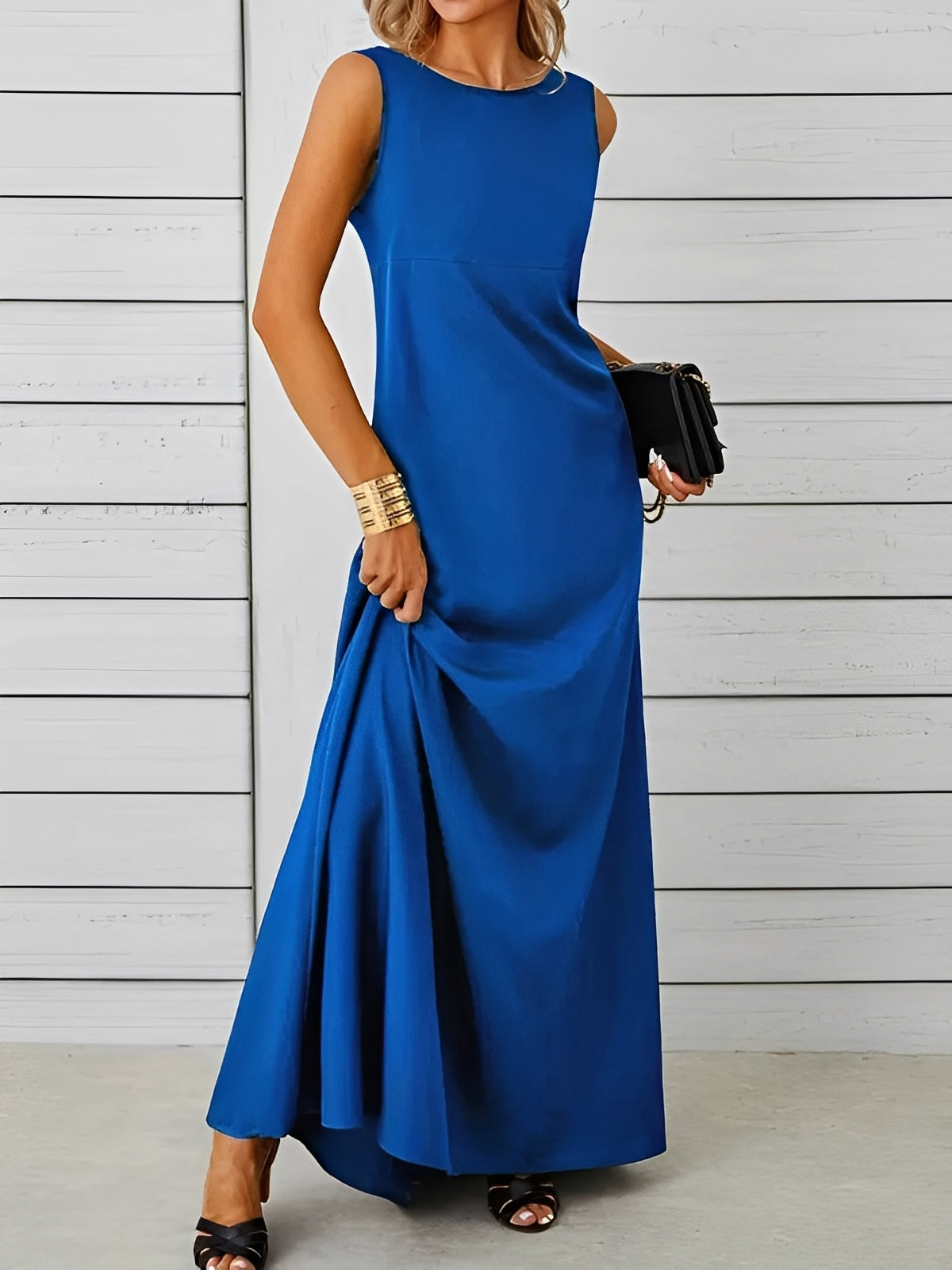 Saranna - Schickes langes Damenkleid