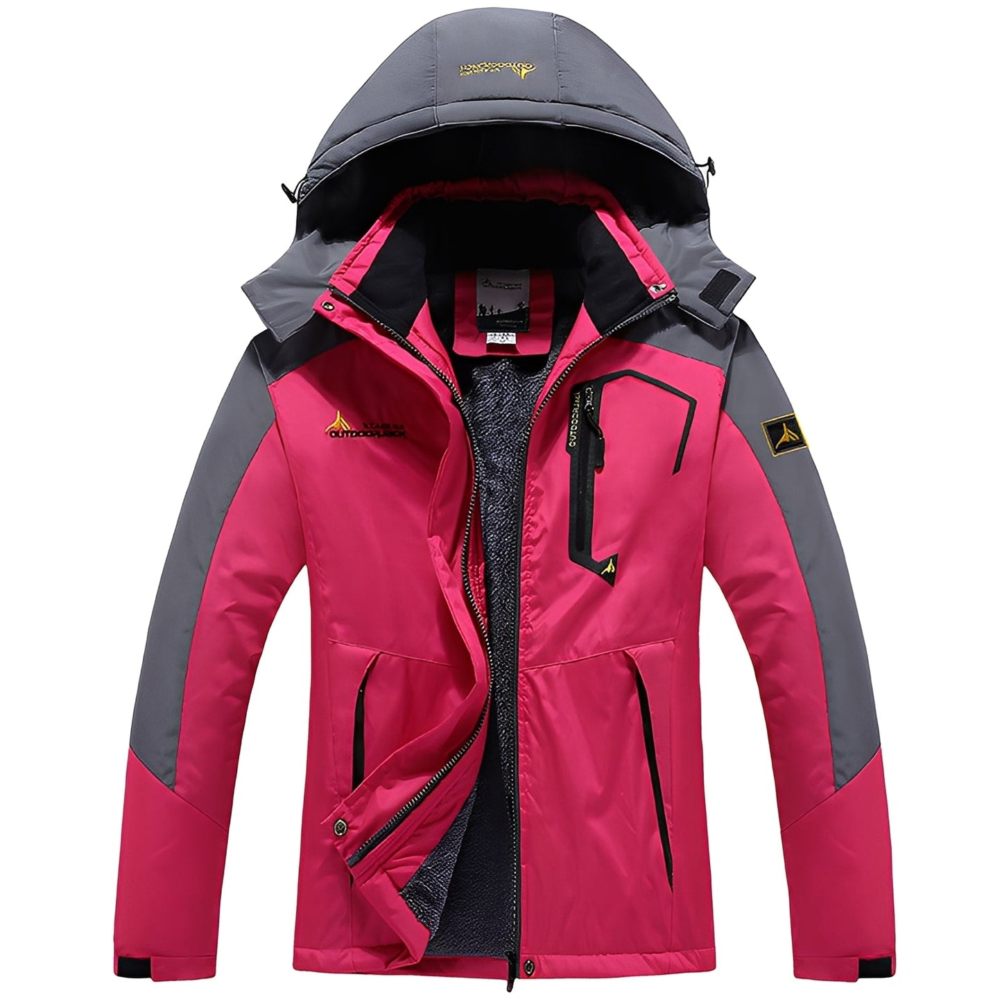Heather - Stylische, warme Damen-Winterjacke mit Fleece-Innenfutter