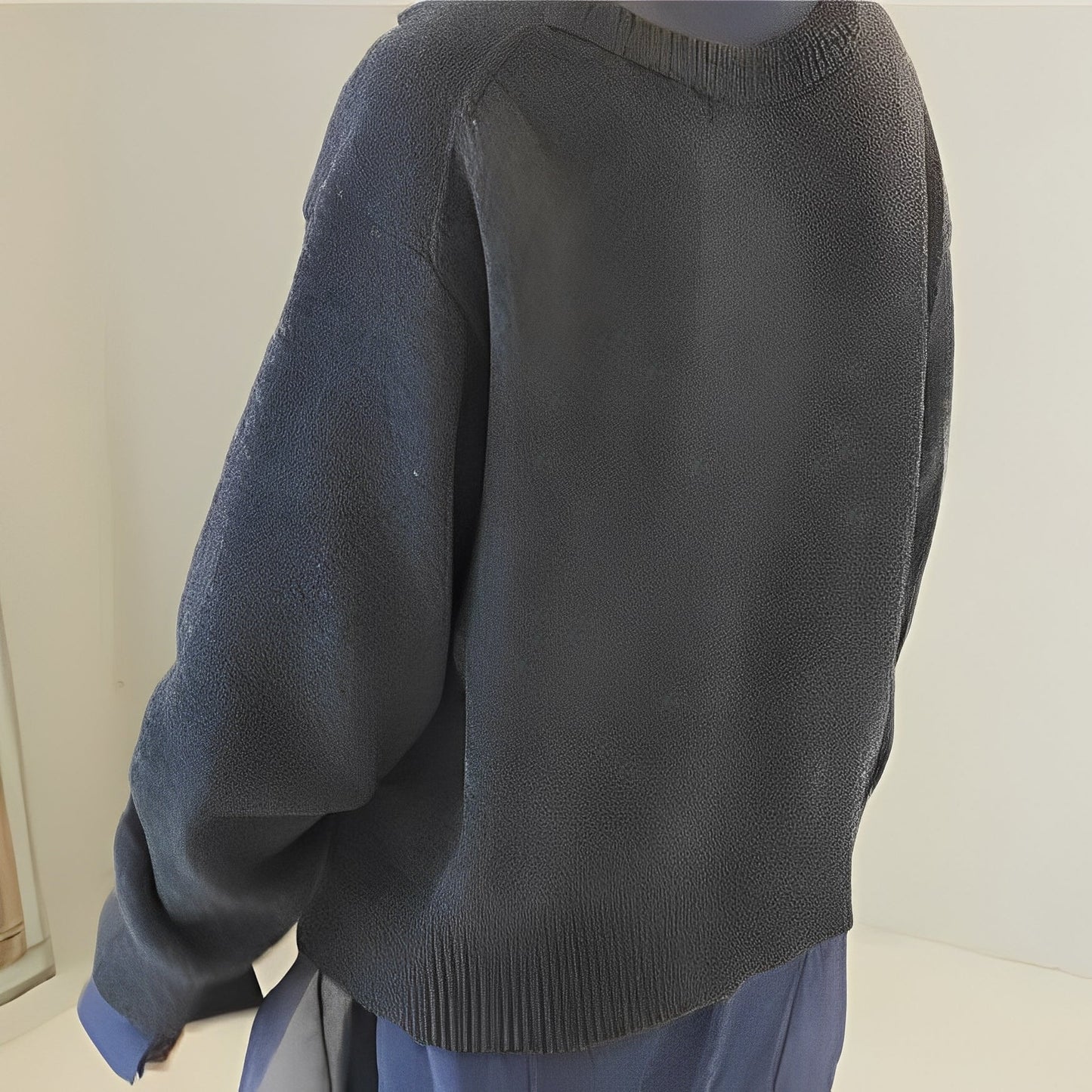 Arianna - Weit geschnittene Damen-Kaschmirjacke mit Knöpfen