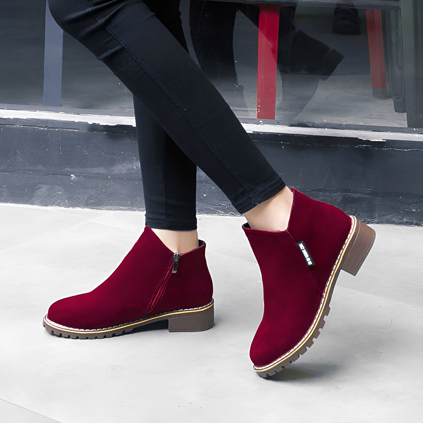 Chantelle - Modische Wildlederstiefel für Damen