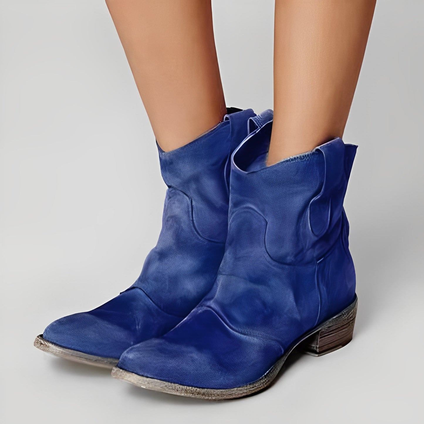 Margaret - Bequeme Damenlederstiefeletten