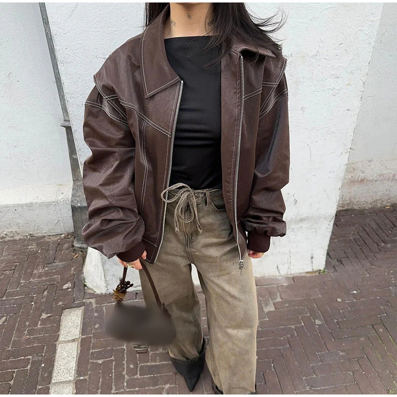 Jaidyn - Weite Bomberjacke für Frauen