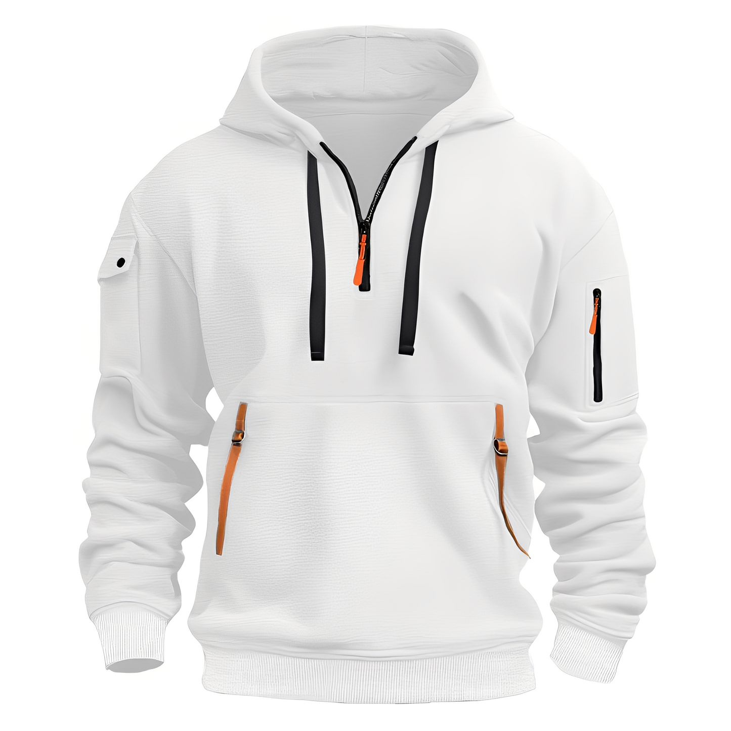 Cornell - Bequemer, lässiger Herren-Hoodie mit Zipper