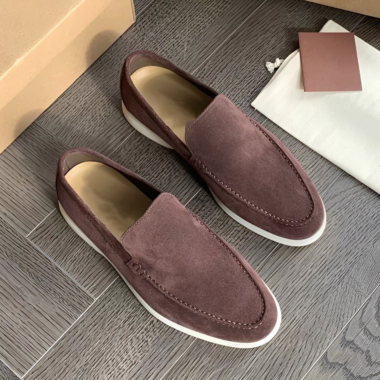 Diggory - Elegante flache Herrenschuhe