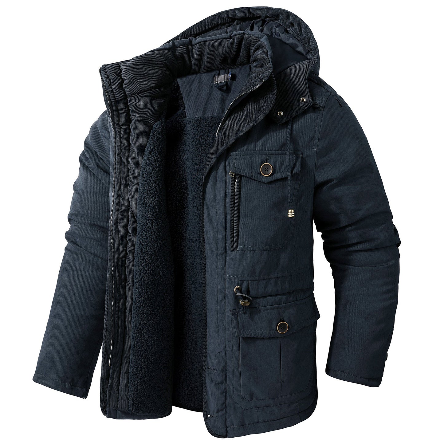 Daren - Bequeme Herrenjacke mit Kapuze