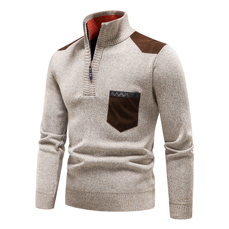 Kevin - Moderner Herrenpullover aus weicher Wolle