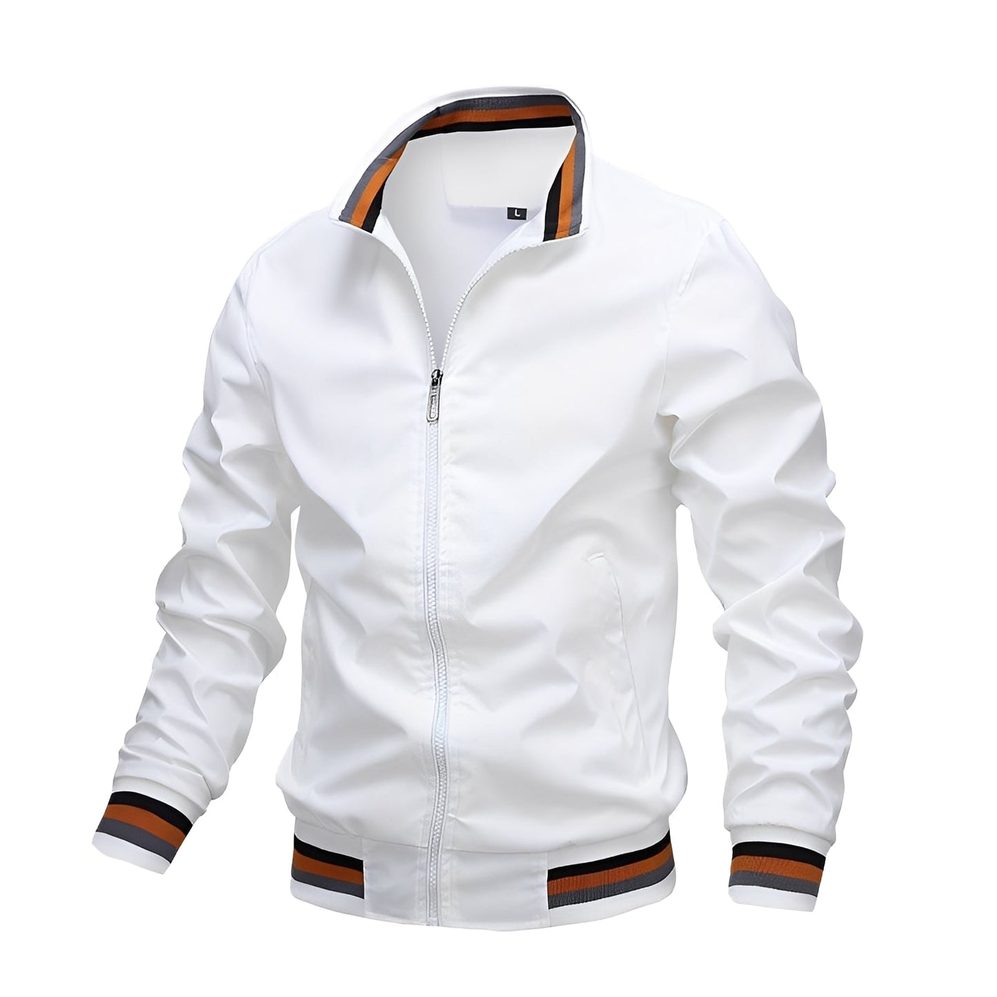Jeremy - Komfortable Herren-Bomberjacke mit Streifen