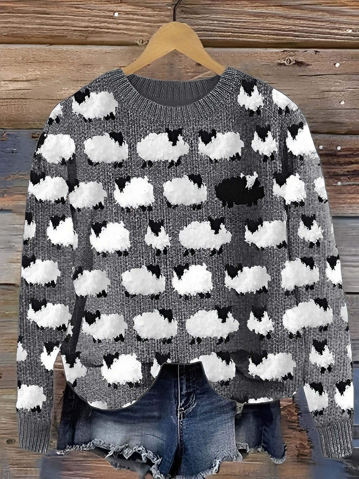 Shannah - Gemütlicher Pullover mit schickem Muster für Frauen