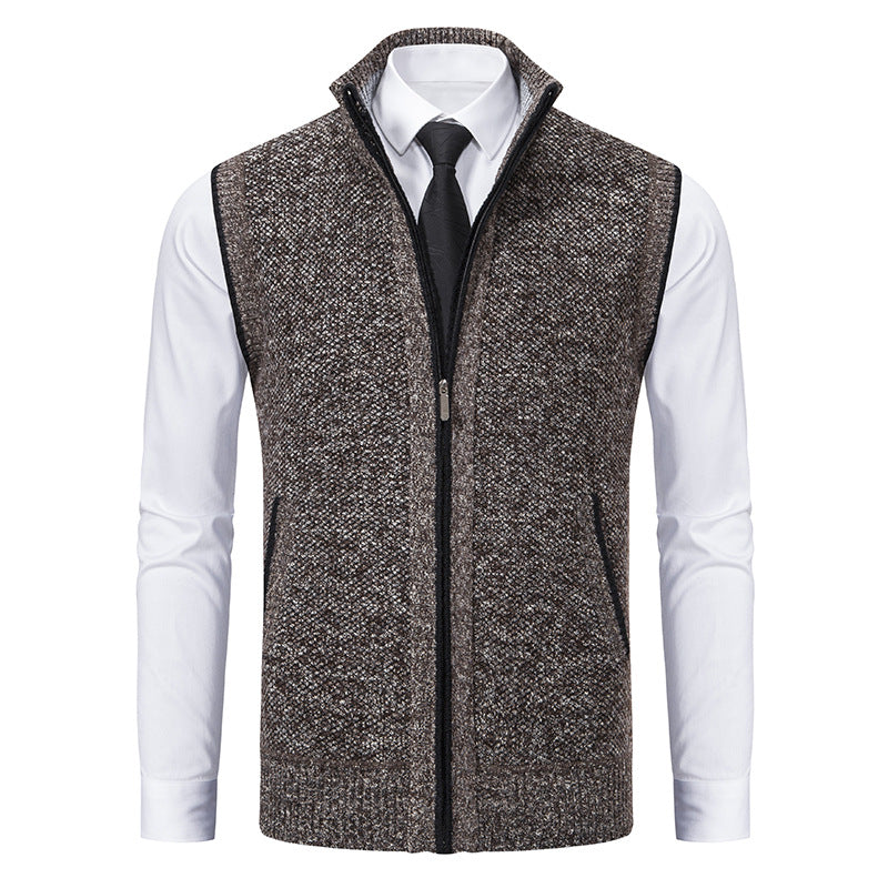 Samuel - Schicke Herrenweste mit Zipper
