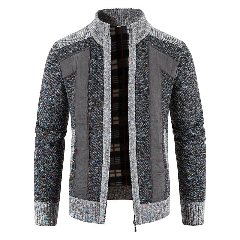 Domenic - Bequeme Herren-Fleecejacke mit Reißverschluss