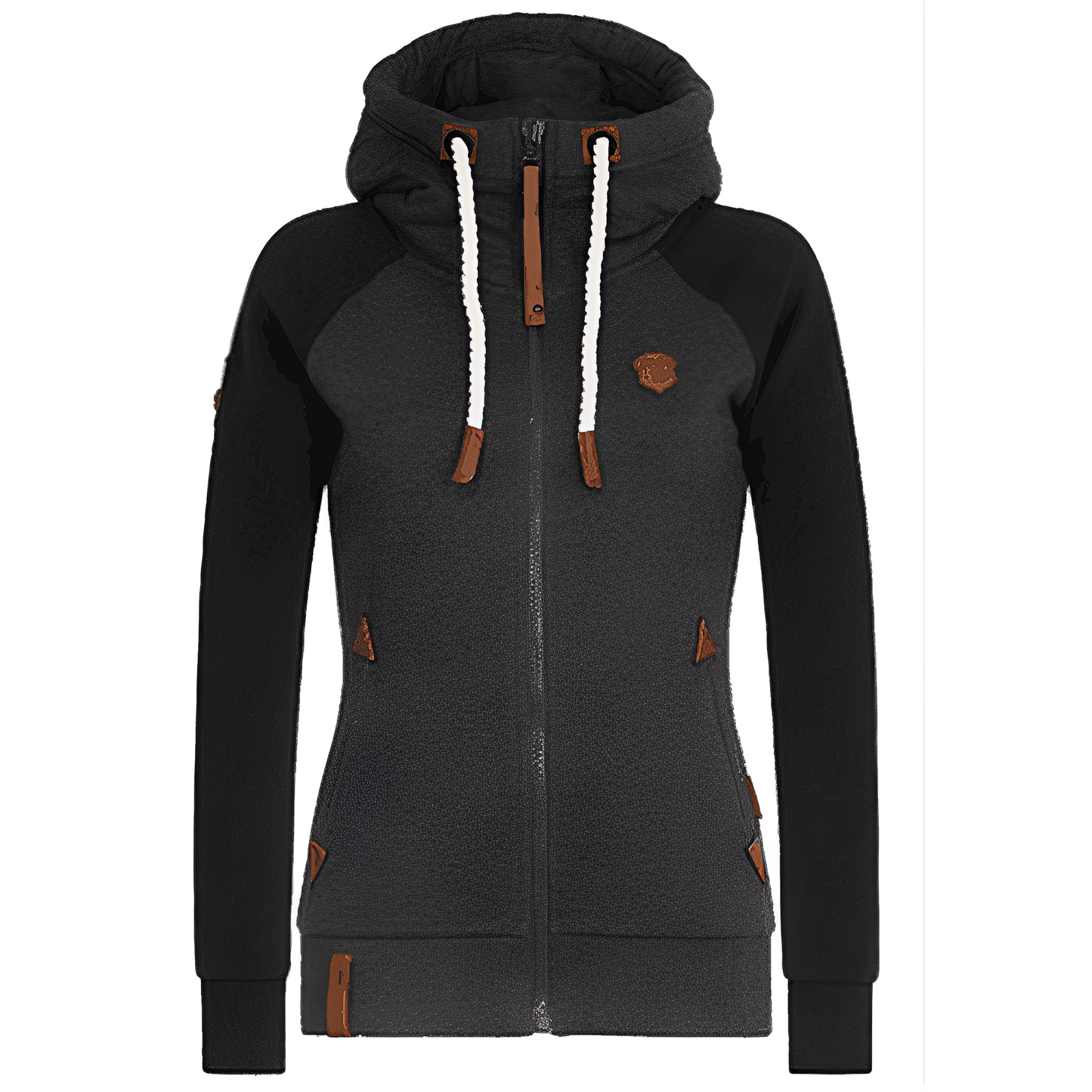 Elinor - Bequemer Damen-Zip-Hoodie