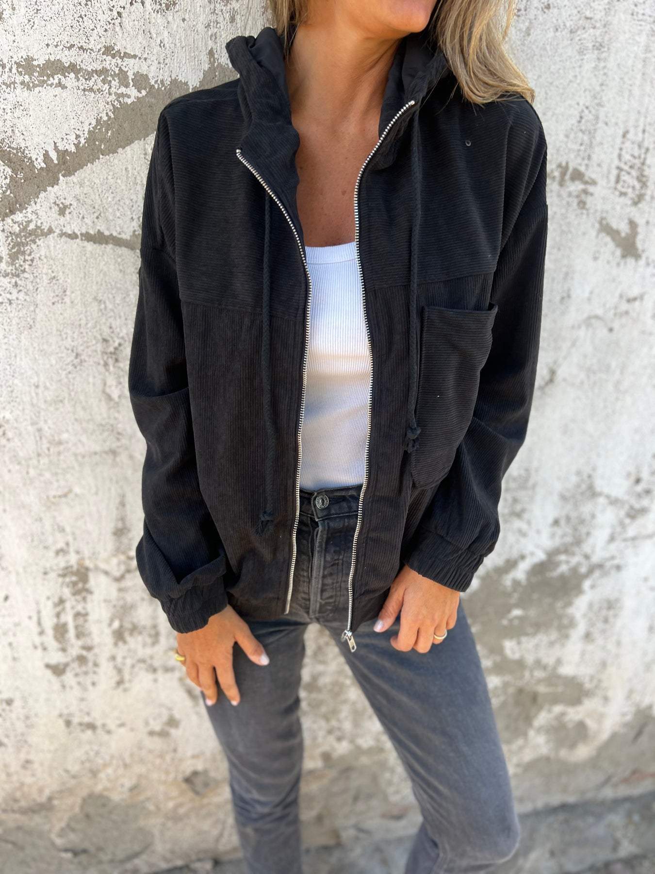 Ariellee – Freizeitjacke mit Kapuze und Zipper