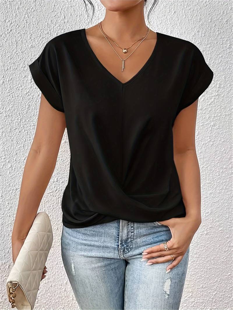 Zinnia – Bequemes Kurzarm-T-Shirt