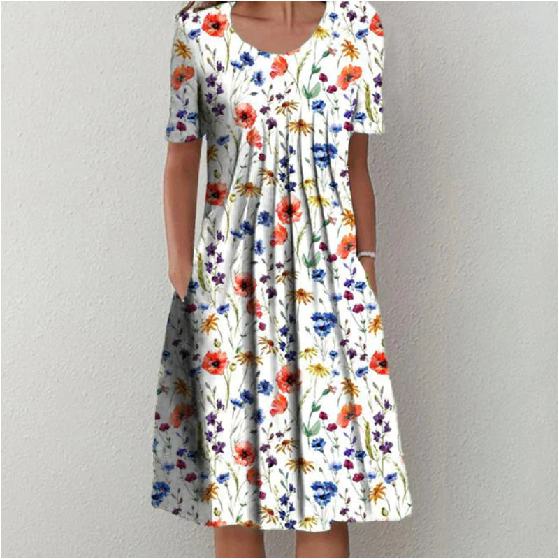 Anne - Kleid Floral Leuchtende Blume