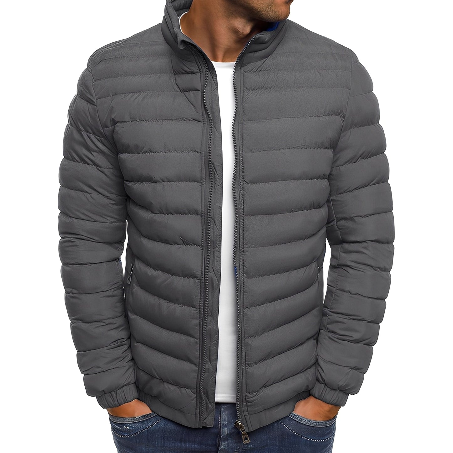 Bernard - Kuschelige, warme Daunenjacke für Herren