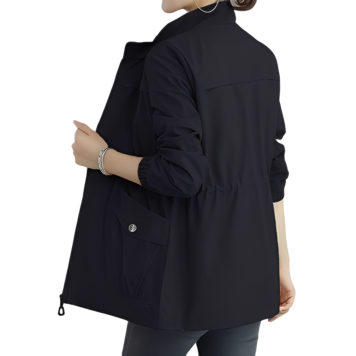 Gwenda - Modische Damenjacke mit anpassbarer Taille