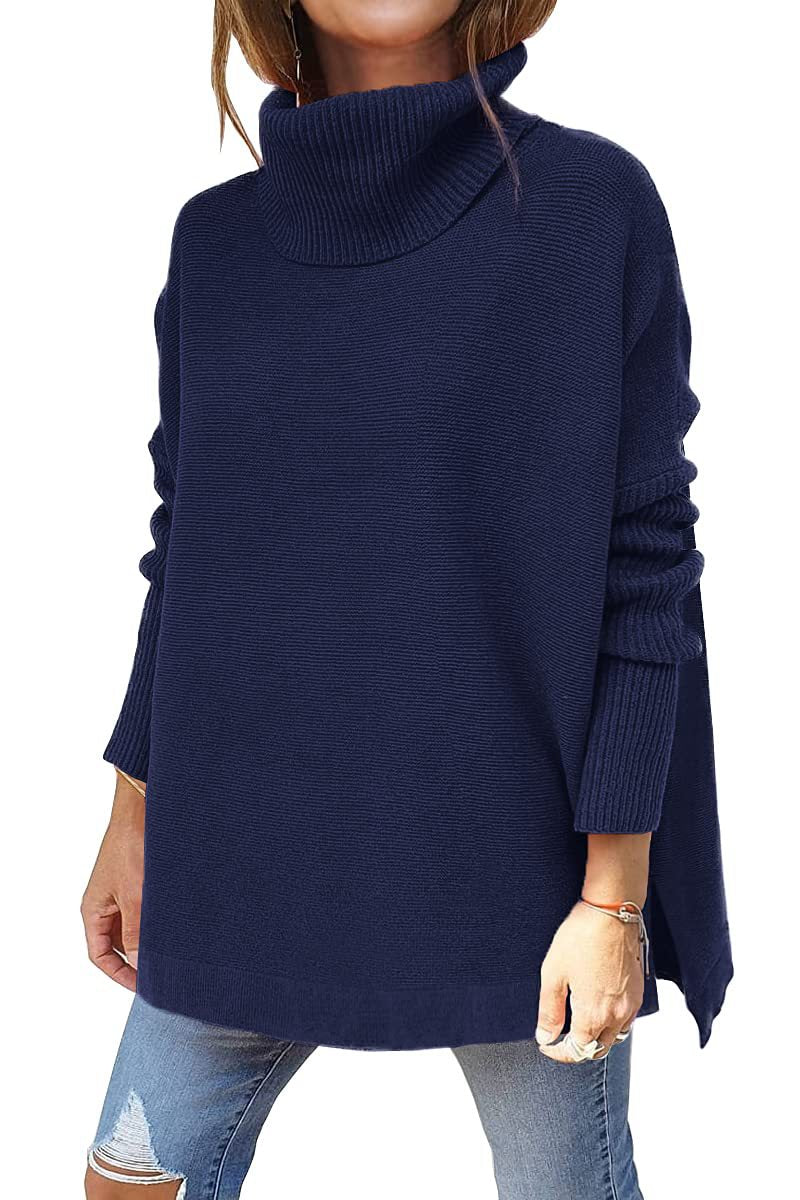 Macey - Damen-Wollpullover mit Rollkragen für mehr Wärme