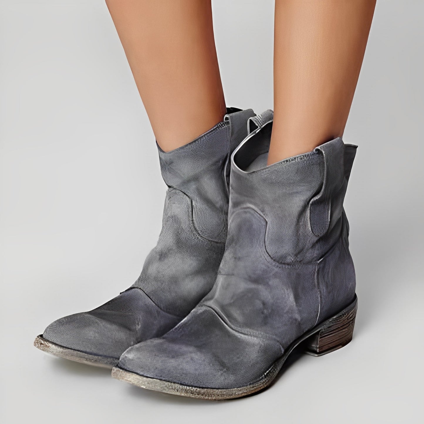 Margaret - Bequeme Damenlederstiefeletten