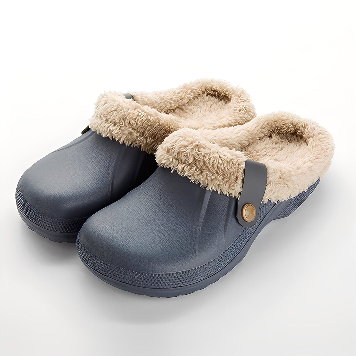 Melba - Damenclogs mit weichem Fleecefutter