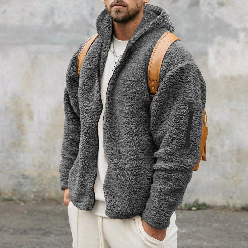 Burton - Kuschelige Flanell-Kapuzenjacke für Männer