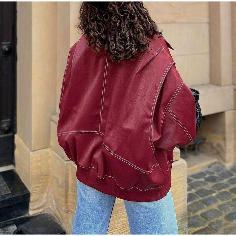 Jaidyn - Weite Bomberjacke für Frauen